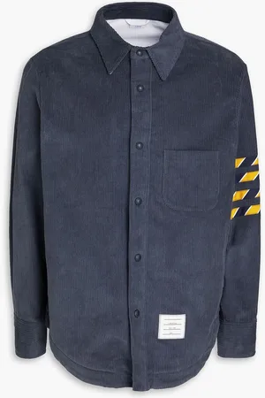 Thom Browne Cotton-corduroy overshirt - Blue - 2