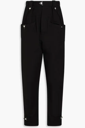 Marant Etoile Pulcie cotton-canvas tapered pants - - FR 38