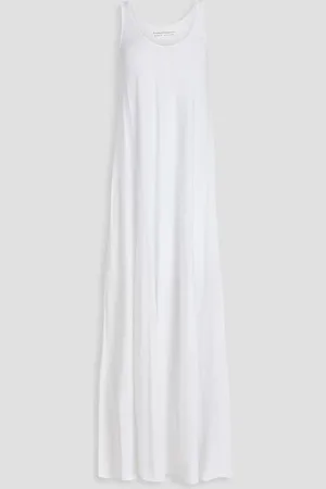 Another Tomorrow Stretch Lyocell and cotton-blend jersey maxi dress - - S