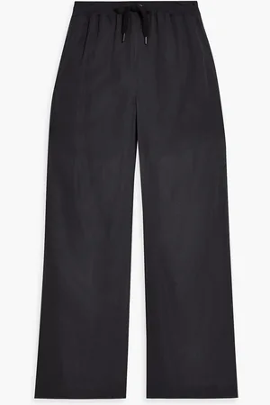 Brunello Cucinelli Cotton wide-leg pants - Gray - S