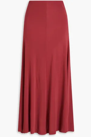 BITE Movere stretch-jersey maxi skirt - Red - S