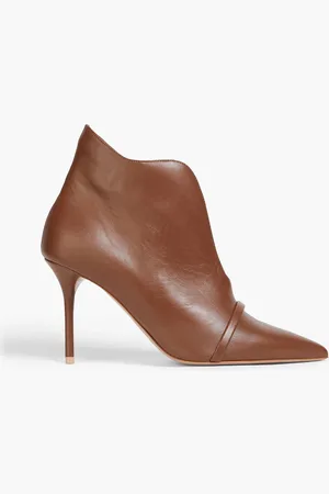 MALONE SOULIERS Cora 85 leather ankle boots - Brown - EU 40