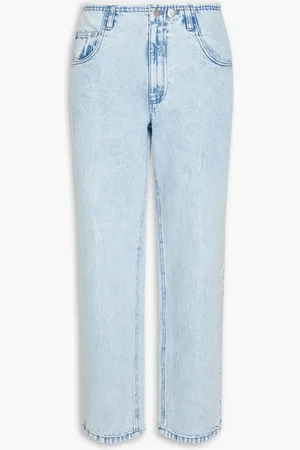 tibi High-rise straight-leg jeans - Blue - 30