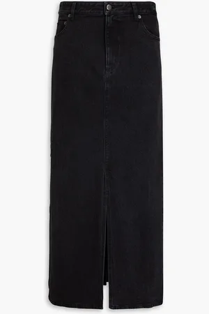 tibi Denim midi skirt - - 24