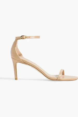 Stuart Weitzman Leather sandals - Neutral - EU 39.5
