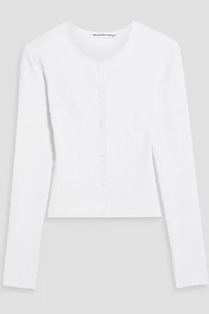 Alexander Wang Jacquard-knit cardigan - - XXS