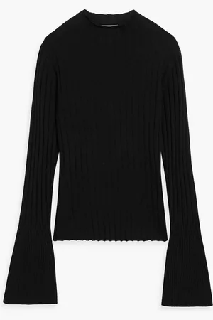 Loulou Studio Anda ribbed merino wool-blend turtleneck sweater - - M