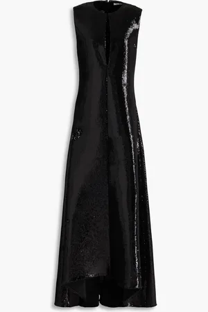 Peter Do Sequined neoprene maxi dress - - FR 40
