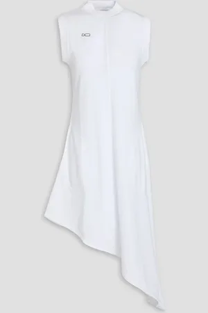 Peter Do Asymmetric cotton-jersey midi dress - - M