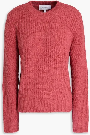 Derek Lam Ribbed-knit sweater - Red - 3XL