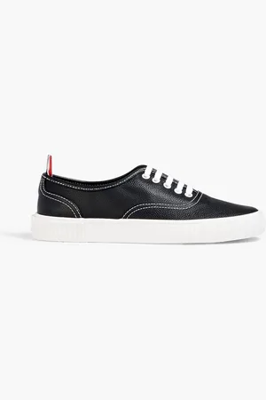 Thom Browne Pebbled-leather sneakers - - US 7.5