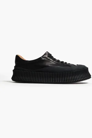 Jil Sander Leather platform sneakers - - EU 39