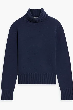 Frame Cashmere turtleneck sweater - Blue - XL