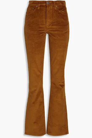 RAG&BONE Peyton cotton-blend corduroy bootcut pants - Brown - 25