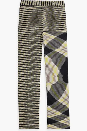 Missoni Space-dyed knitted straight-leg pants - Green - IT 38