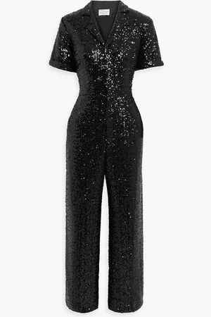 Harley Viera-Newton Gia sequined crepe wide-leg jumpsuit - - US 0