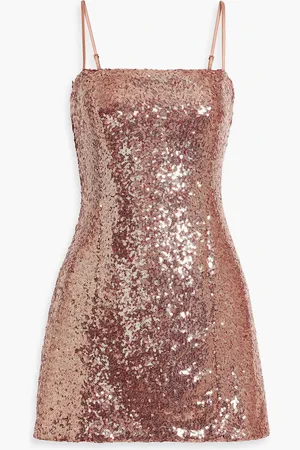 Harley Viera-Newton Mia sequined tulle mini dress - Metallic - US 10