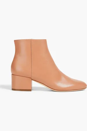 Sergio Rossi Nebbia leather ankle boots - Neutral - EU 39