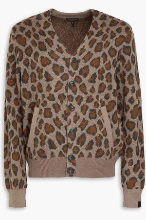 RAG&BONE Winslow jacquard-knit cardigan - - M
