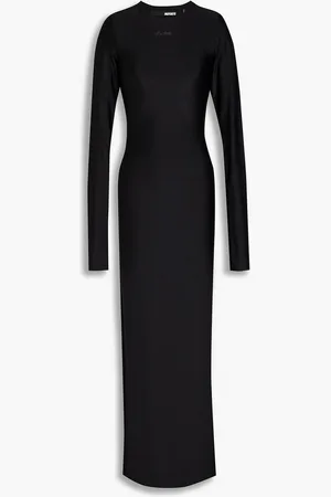 ROTATE Crystal-embellished stretch-jersey maxi dress - - DE 32