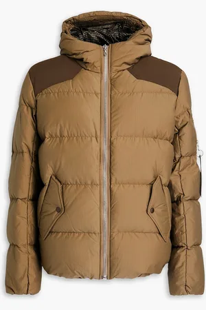 RAG&BONE Byron quilted cotton-blend ripstop hooded down jacket - Neutral - S