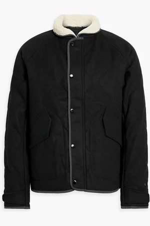 RAG&BONE Heywood quilted wool-blend felt jacket - - S