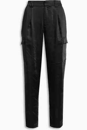 Paige Satin cargo pants - - US 10