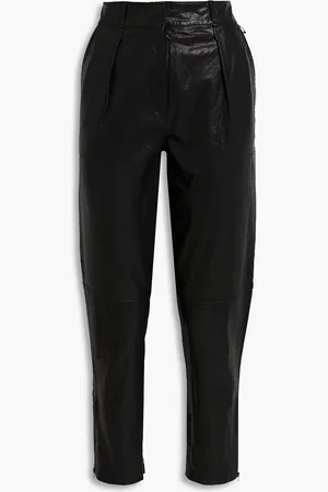 IRO Stara leather tapered pants - - FR 40