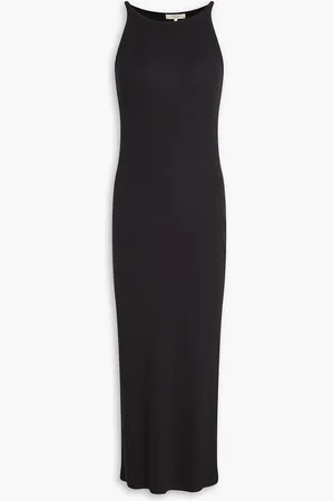 RAG&BONE The Essential ribbed stretch-Pima cotton-jersey midi dress - - L
