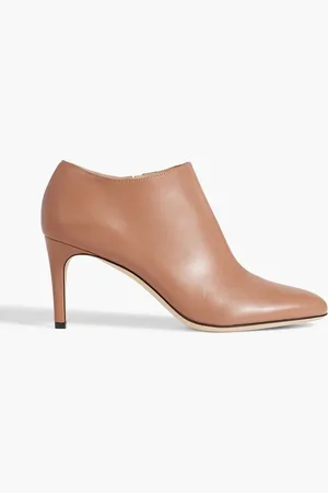 Sergio Rossi Madame 75 leather ankle boots - Brown - EU 40.5