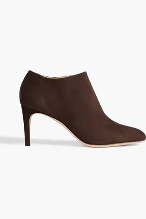 Sergio Rossi Madame 75 suede ankle boots - Brown - EU 36.5