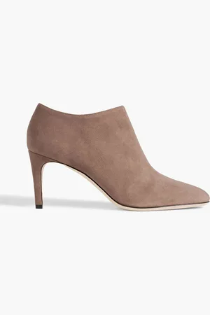 Sergio Rossi Madame 75 suede ankle boots - Neutral - EU 38