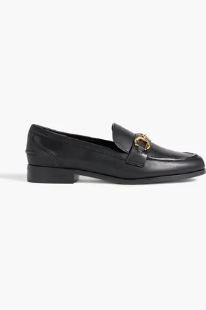 Stuart Weitzman Owen embellished leather loafers - - EU 39.5