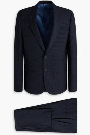 Paul Smith Checked wool-blend suit - Blue - US 42