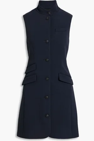 RAG&BONE Slade twill mini dress - Blue - US 0