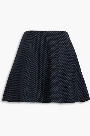 RAG&BONE Irina striped ponte mini skirt - Blue - L