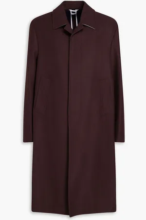 Thom Browne Wool-felt coat - - 2