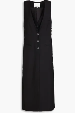 3.1 Phillip Lim Grain de poudre wool-blend midi dress - - US 4