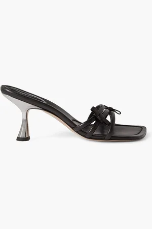 Wandler Julio bow-embellished leather mules - - EU 38.5