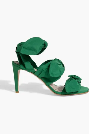 RED(V) Knotted taffeta sandals - - EU 37