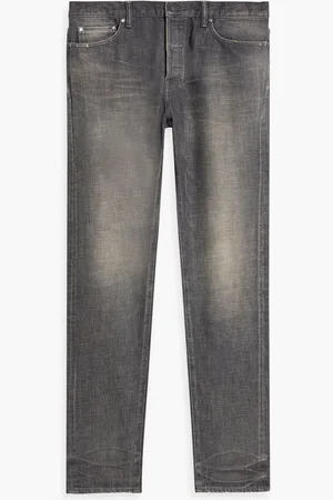 JOHN ELLIOTT Slim-fit faded denim jeans - Gray - 36