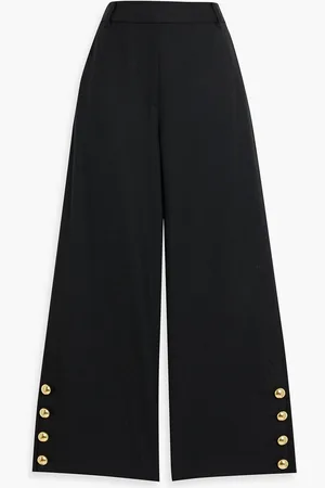 Simkhai Miki cropped twill wide-leg pants - - US 4