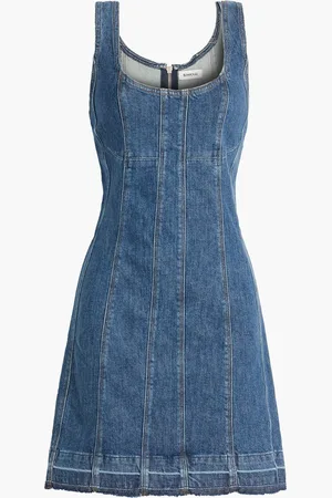 Simkhai Suzette denim mini dress - Blue - US 4
