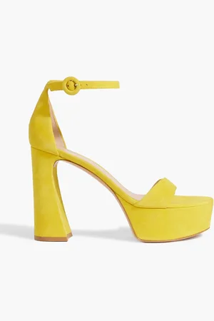 Gianvito Rossi Holly suede platform sandals - - EU 40.5