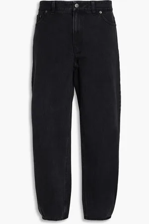 tibi Cropped high-rise barrel-leg jeans - - 30