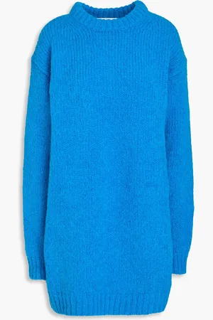 tibi Alpaca-blend sweater - Blue - XS