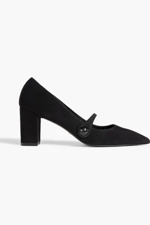 Stuart Weitzman SW 75 suede Mary Jane pumps - - EU 41