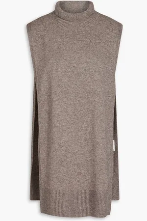 By Malene Birger Zania wool and yak-blend vest - Neutral - ONESIZE