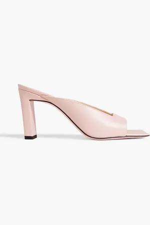 Wandler Isa leather mules - Pink - EU 36