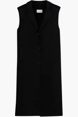 Loulou Studio Deanna brushed wool and cashmere-blend felt vest - - L